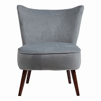 кресло vermont chair серо-синий велюр р в Саранске