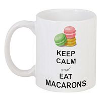 кружка с рисунком macarons в Саранске