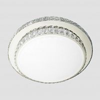 потолочный светодиодный светильник ambrella light orbital crystal f95 ch/cl 72w d600 в Саранске