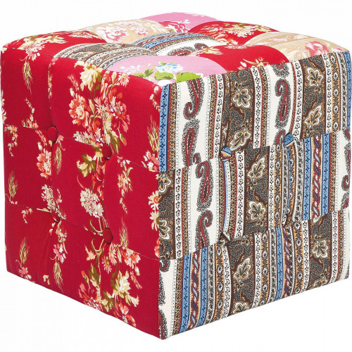 пуф patchwork красный в Саранске
