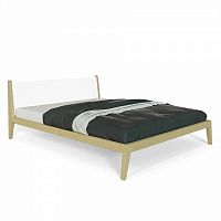 кровать полутораспальная 140x200 белая fly в Саранске