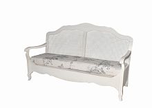 французкая лавочка mobilier de maison серо-белая в Саранске