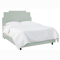 кровать двуспальная 160x200 зеленая paxton bed mint в Саранске