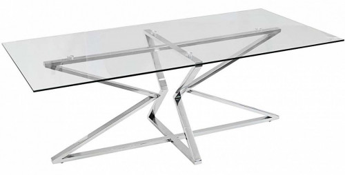 стол журнальный cubic silver хром в Саранске