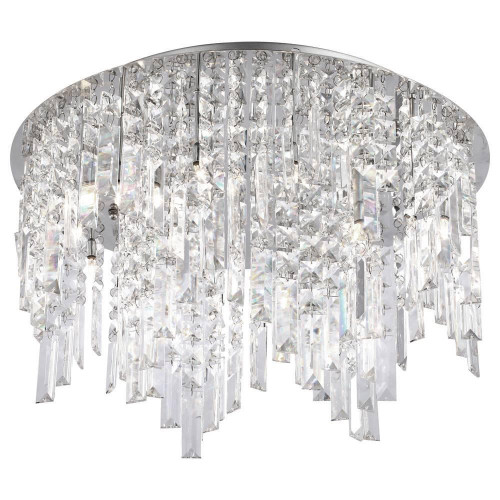 дизайнерская потолочная люстра globo novita 68346-12 хром в Саранске