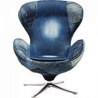 кресло вращающееся jeans синий в Саранске