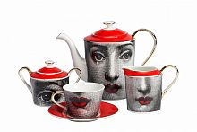 чайный сервиз faces пьеро форназетти red в Саранске