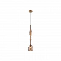 подвесной светильник crystal lux lux new sp1 c amber в Саранске