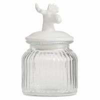 декоративная банка с крышкой deer маленькая в Саранске