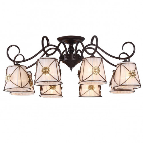 потолочная люстра arte lamp 72 a5495pl-8br в Саранске