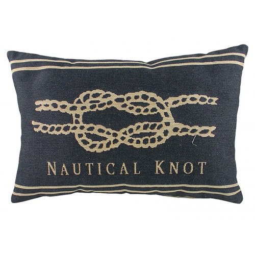 подушка с морским узлом nautical knot denim в Саранске