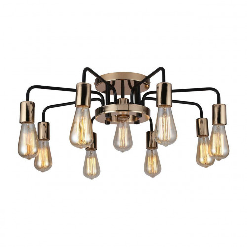 потолочная люстра arte lamp a6001pl-9bk в Саранске