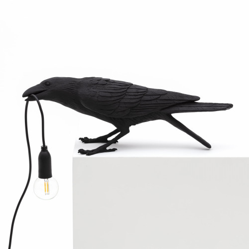 настольная лампа bird black playing от seletti в Саранске
