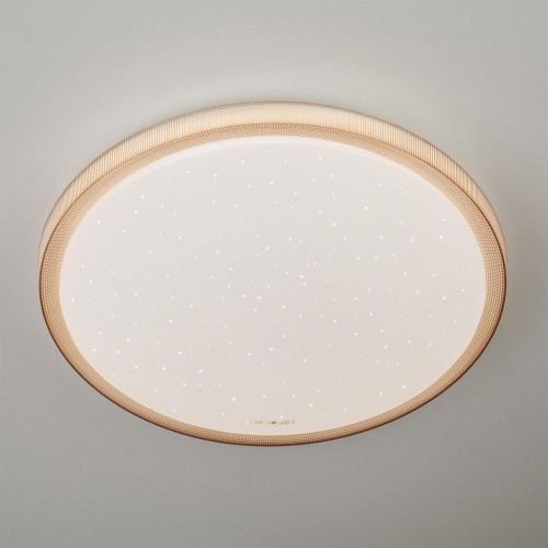потолочный светодиодный светильник eurosvet sandy 40014/1 led кофе в Саранске