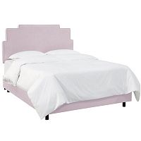 кровать двуспальная 160х200 розовая paxton lilac linen в Саранске