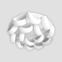 потолочная светодиодная люстра ambrella light orbital cloud fc18/15 wh 300w d1040 в Саранске