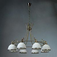 подвесная люстра brizzi ma02401ca/008 bronze в Саранске