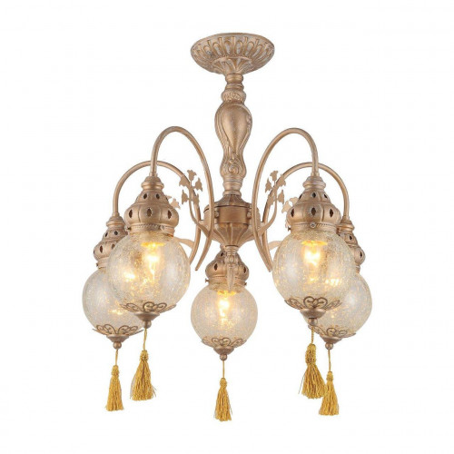 потолочная люстра arte lamp a2146pl-5ga золото в Саранске