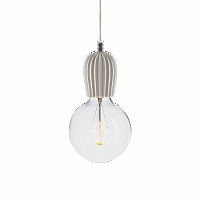 подвесной светильник beton rib white aluminum в Саранске