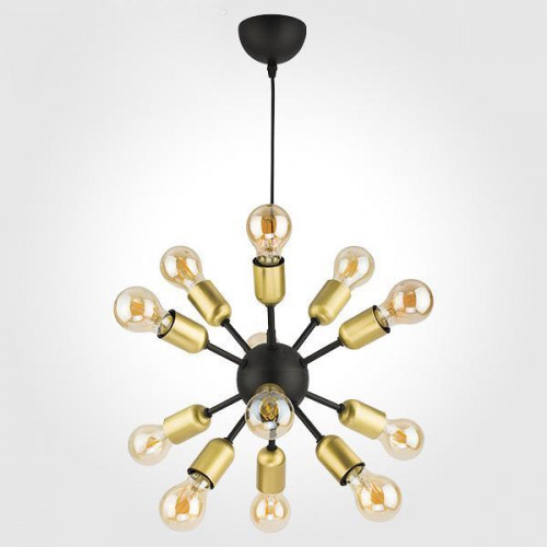 подвесная люстра tk lighting 1469 estrella black в Саранске