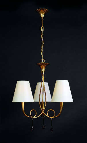 подвесная люстра mantra paola painted gold 3542 в Саранске