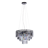 дизайнерская подвесная люстра spot light aurora 9019828 черная в Саранске