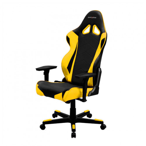 кресло геймерское dxracer racing re0 черно-желтое в Саранске