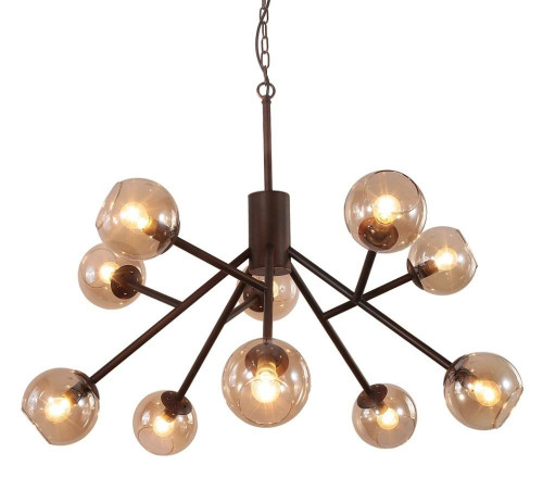 подвесная люстра crystal lux bueno sp-pl10 в Саранске