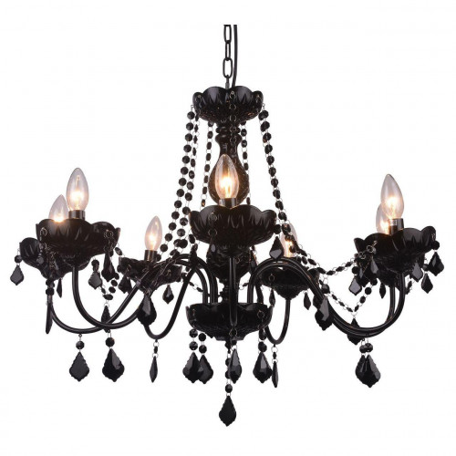 подвесная люстра arte lamp odillia a8918lm-7bk в Саранске