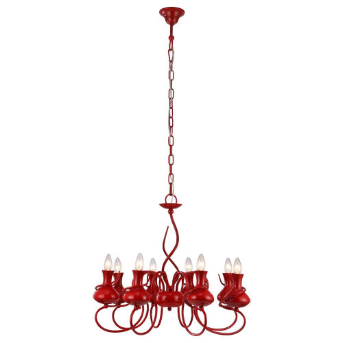 подвесная люстра arte lamp vaso a6819lm-8rd в Саранске