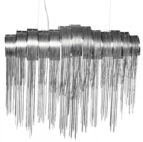 светильник потолочный terzani 72х25х35 хром в Саранске