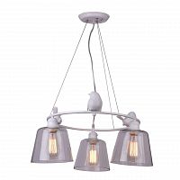 подвесная люстра arte lamp passero a4289lm-3wh в Саранске