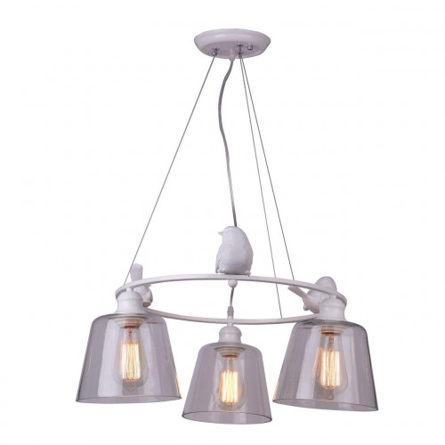подвесная люстра arte lamp passero a4289lm-3wh в Саранске