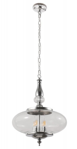 подвесной светильник crystal lux miel sp4 chrome в Саранске