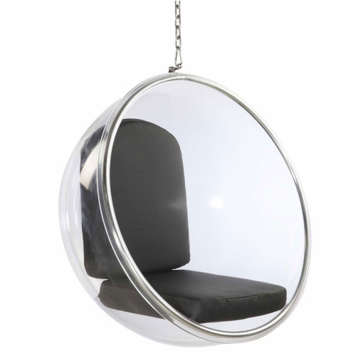 кресло bubble chair черное в Саранске