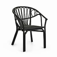 кресло corynn из ротанга черное cc0699fn01 от la forma (ex julia grup) в Саранске