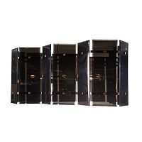 люстра colorgloss чёрная, золото в Саранске