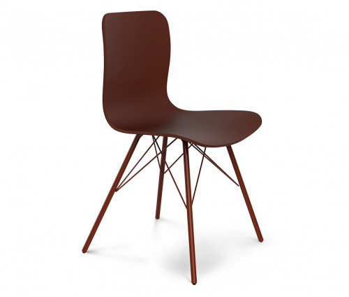 стул dsr коричневый s40 (eames style) в Саранске