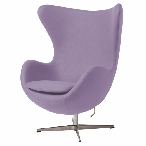 кресло egg chair сиреневое в Саранске