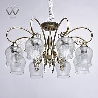 потолочная люстра mw-light моника 372011808 бронза в Саранске