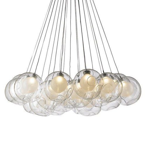 люстра bocci clear 19 прозрачная в Саранске