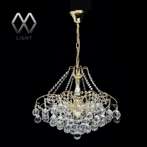 подвесная люстра mw-light жемчуг 232017408 золото в Саранске