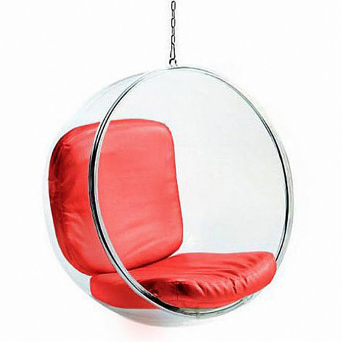кресло bubble chair красное в Саранске