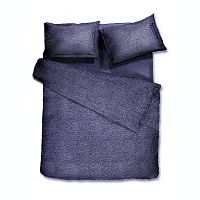 комплект постельного белья decoflux сатин семейный indigo dots в Саранске