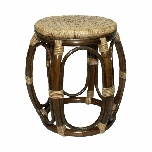 табурет из ротанга drum коричневый в Саранске