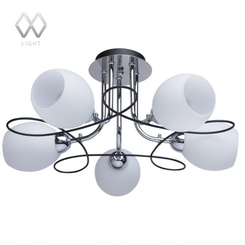 потолочная люстра mw-light альфа 324013405 белая в Саранске