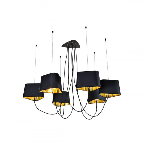подвесная люстра loft it street loft1163-6bl в Саранске