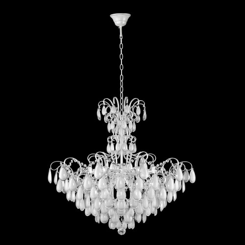 подвесная люстра crystal lux sevilia sp9 silver в Саранске