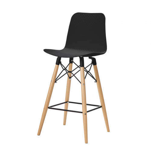 полубарный стул eiffel (eames style) черный в Саранске