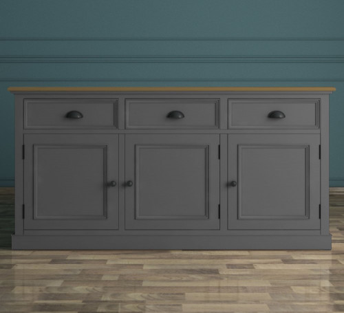 комод palermo с тремя дверками серый в Саранске